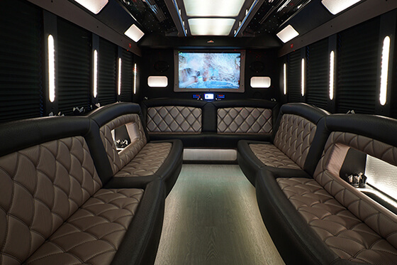 one of our party bus rentals