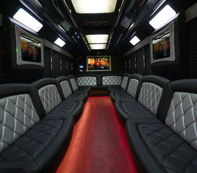 party bus interior